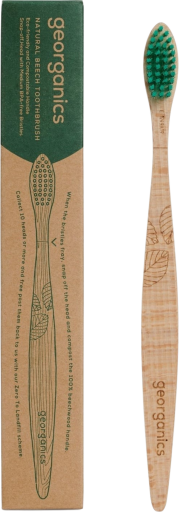 Mittelgro&szlig;e Zahnb&uuml;rste aus Buchenholz
