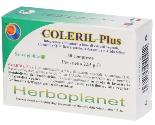Herboplanet Coleril Plus 30 Tabletten