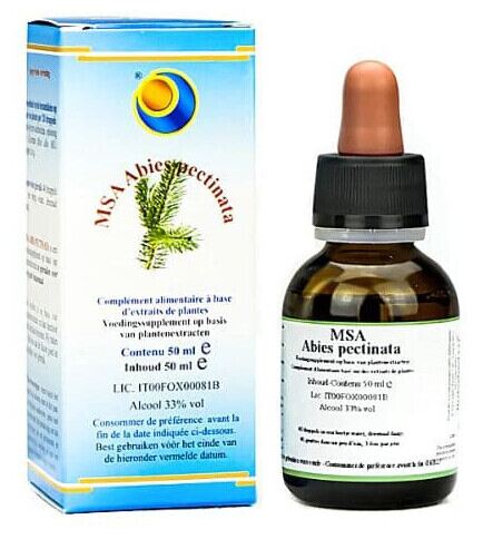 Herboplanet Msa Abies Pectinata Wei&szlig;e Tannenknospen 50 ml