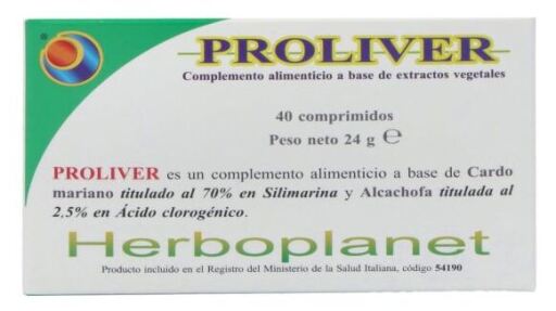 Herboplanet Proliver 40 Tabletten