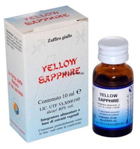Gelbe Saphirtropfen 10 ml