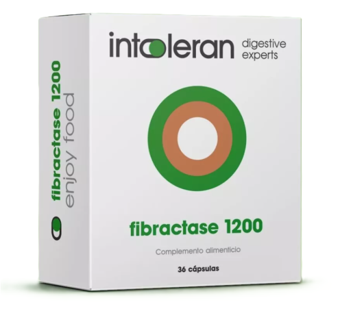 Intoleran Fibractase 1200 36 Kapseln