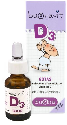 Buona Vitamin D3 Tropfen 12 ml