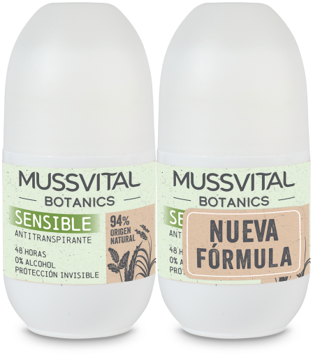Mussvital Botanics Sensitive Deodorant 75 ml X2