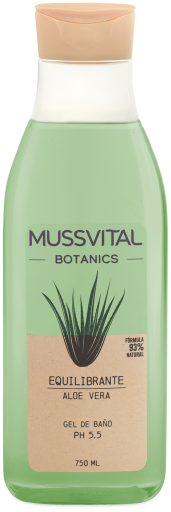 Mussvital Botanics Aloe Vera Badegel 750 ml