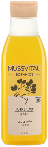 Mussvital Botanics Argan Badegel 750 ml