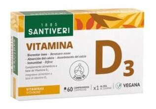 Santiveri Vitamin D3 60 Tabletten