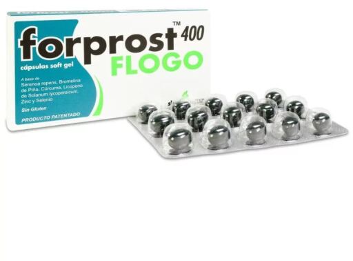 Shedir Pharma Forprost 400 Flogo 15 Kapseln
