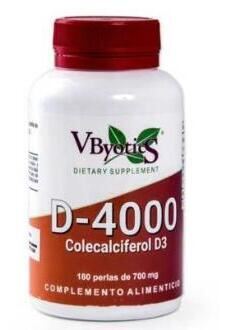 Vitamin D3 4000Ui 180 Perlen
