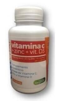 Collvital Vit C + Zink + Vit D3 60 Kapseln