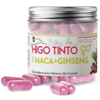 Tuno Canarias Rote Feige mit Maca und Ginseng 90 Kapseln