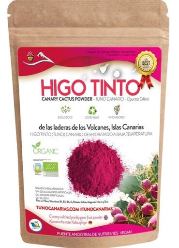 Tuno Canarias Rotes Feigenpulver 200 gr &Ouml;ko