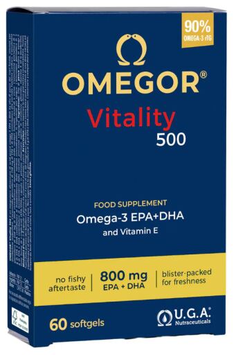 Omegor Vitality 500 60 Kapseln