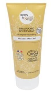 Born To Bio Pflegendes Shampoo mit Argan und Shea, 200 ml