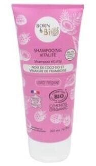 Born To Bio Kokosnuss- und Himbeeressig-Shampoo 200 ml
