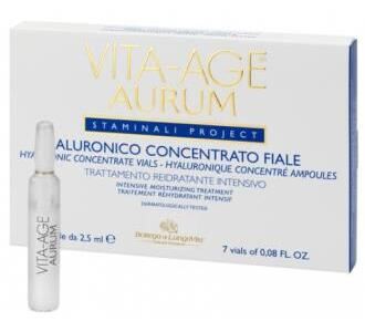 Bottega di Lungavita Vita-Age Aurum Hyaluronic Ac 7 Ampullen
