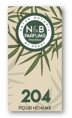 Natur Botanic Eau de Parfum Pour Homme No204 Roll On 12 ml