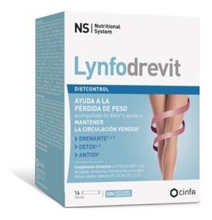 Ns Nutritional System Dietcontrol Lynfodrevit 16 Sticks