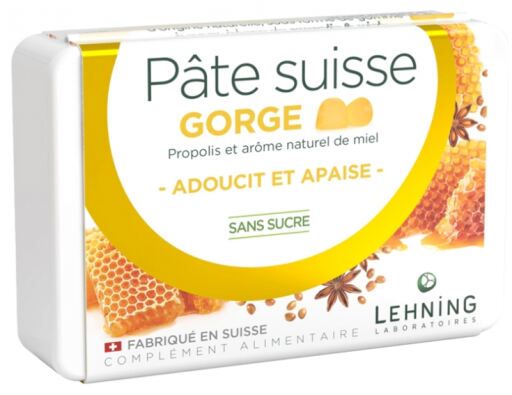Lehning Pate Suisse Throat 40 Gummibonbons