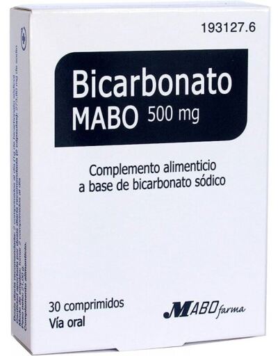 Mabo Bicarbonat 500 mg 30 Tabletten