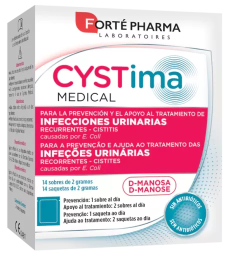 Fort&eacute; Pharma Medizinische Umschl&auml;ge von Cystima