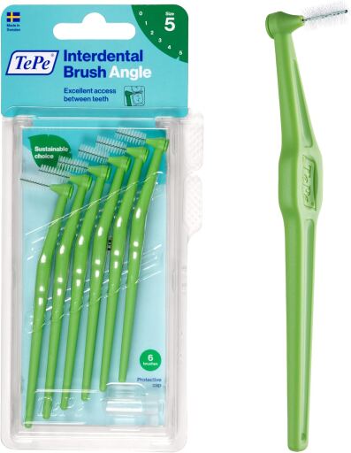 Angle Interdentalb&uuml;rste 0,8 Gr&uuml;n 6 Einheiten