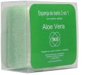 Quadratischer Schwamm mit Aloe-Vera-Seife 100 gr