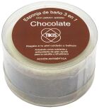 Runder Schwamm mit Schokoladenseife 100 gr Runder Schwamm mit Schokoladenseife 100 gr