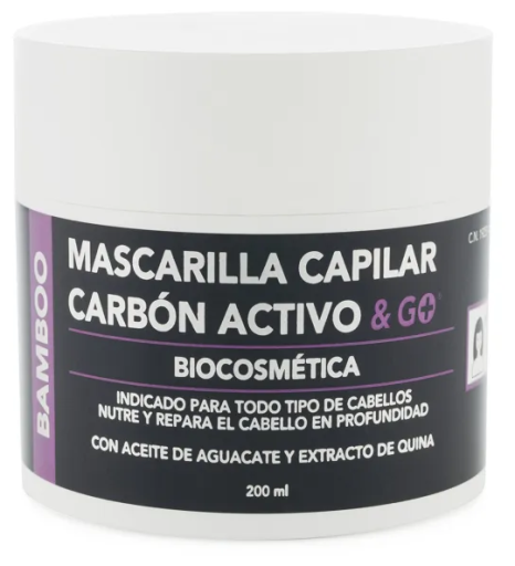 Laboratorios Pharma&Go Aktivkohle & Go Haarmaske 250 ml
