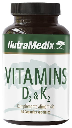 Nutramedix Vitamin D3+K2 90 Kapseln