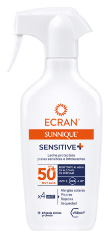 Sunnique Sensitive Schutzmilch SPF 50+ 270 ml