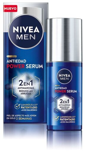 Nivea M&auml;nner Anti-Aging Power Serum 2 in 1 Anti-Flecken 30 ml