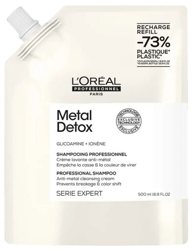 L'Or&eacute;al Professionnel Metal Detox Professional Shampoo Nachf&uuml;llpackung 500 ml