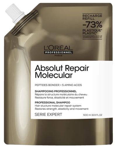 L'Or&eacute;al Professionnel Absolut Repair Molecular Sulfatfreies Shampoo Nachf&uuml;llpackung 500 ml