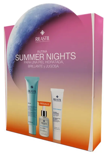 Rilastil Aqua Night Routine Mask 3-teiliges Etui