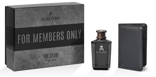 Scalpers Das 2-teilige Geschenkset &bdquo;The Club&ldquo;.