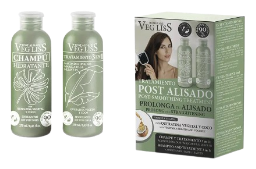 VegLiss Veganes Post-Gl&auml;ttungsshampoo und Behandlung 3 in 1 2 Einheiten