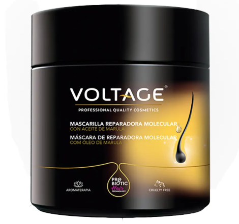 Voltage Cosmetics Prebiotic Hair Technology Molekulare Reparaturmaske 500 ml