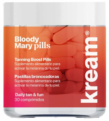 Kream Bloody Mary Pills Br&auml;unungstabletten 30 Einheiten