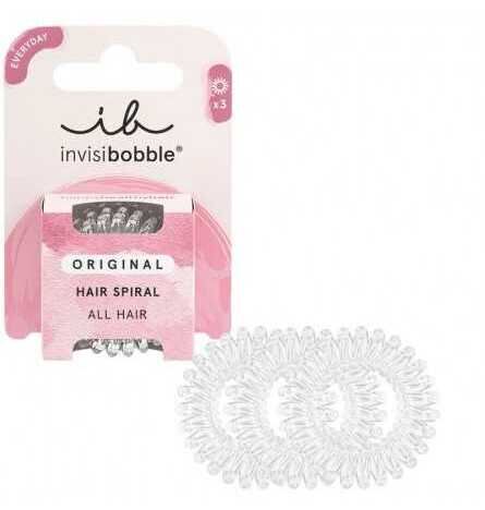 Invisibobble Original Haarspirale Kristallklar 3 Einheiten