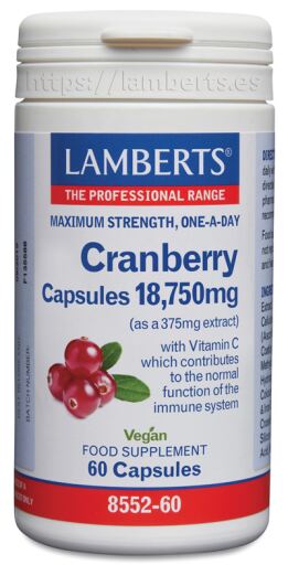 Lamberts Cranberry 18750 mg 60 Tabletten 8552-60