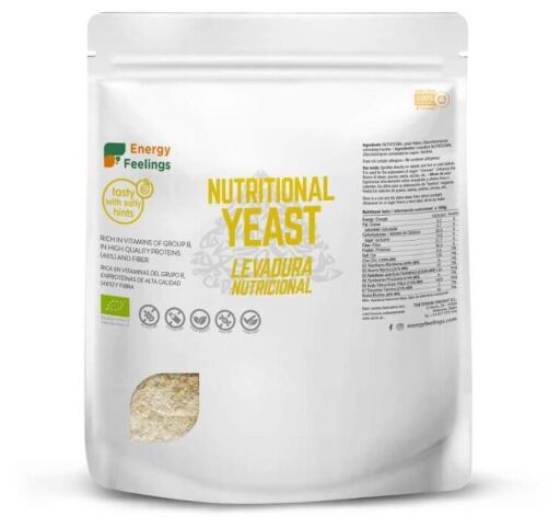 Energy Feelings N&auml;hrhefe 250 gr Eco Vegan Sg