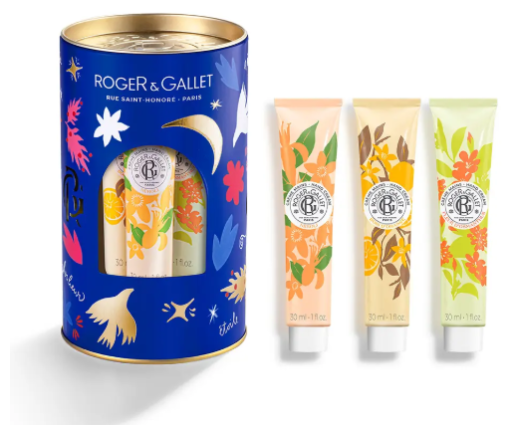 Roger & Gallet Wellness-Handcreme, Karton mit 3 Einheiten