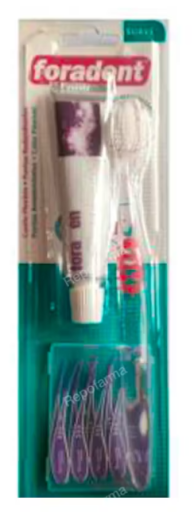 Oradent Dentalset B&uuml;rste+Interdentalb&uuml;rste+Aufheller