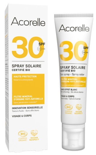 Acorelle Bio Mineral Filter Sonnenspray LSF 30 100 ml
