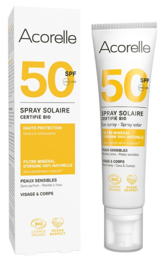 Acorelle Bio Mineral Filter Sonnenspray LSF 50 100 ml