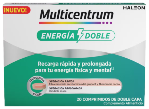 Multicentrum Doppelte Energie 20 Tabletten
