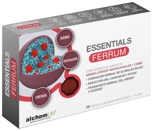 Alchemlife Essentials Ferrum 30 weiche Kautabletten