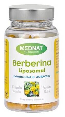 Mednat Nutrici&oacute;n Liposomales Berberin 700 mg 60 Kapseln