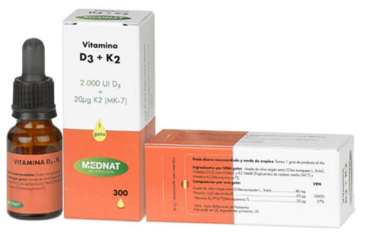 Vitamin D3+K2 Tropfen 15 ml